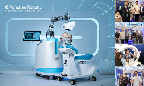 Puncture Robotics press photo of robot