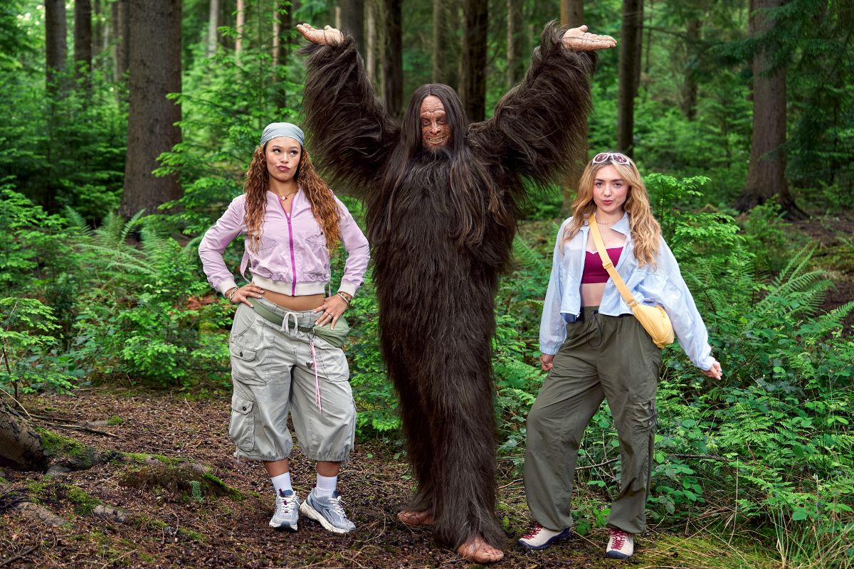 ELF promo pic with big foot