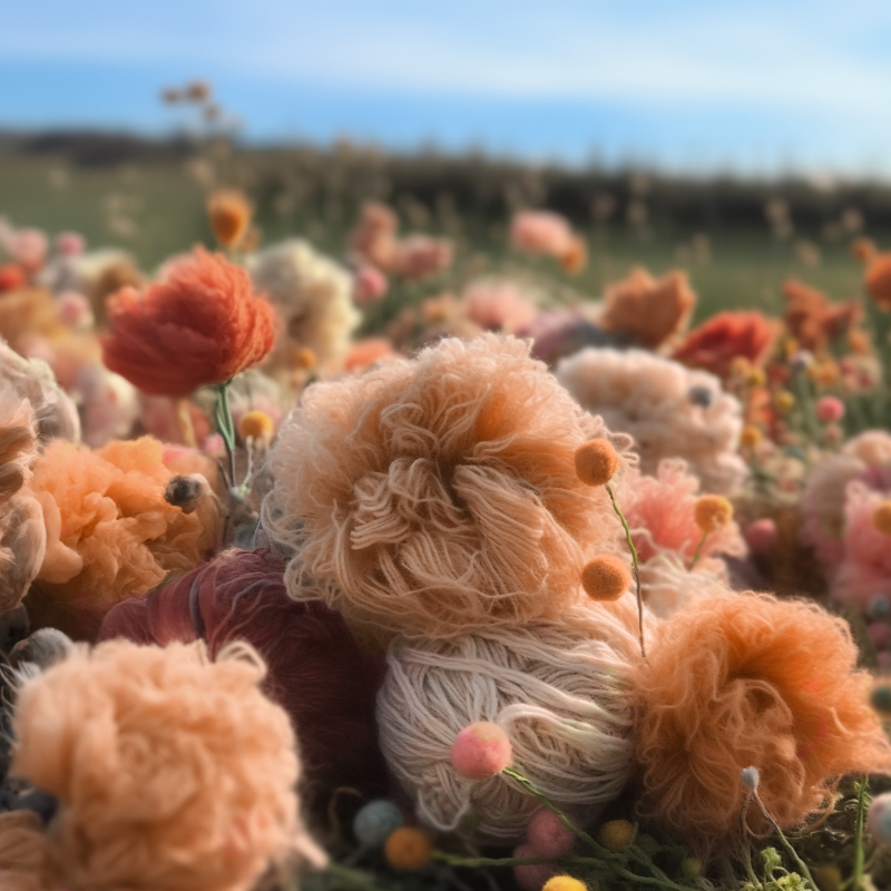 peach flowers in a field as image inspiration for Pantone's peach fuzz