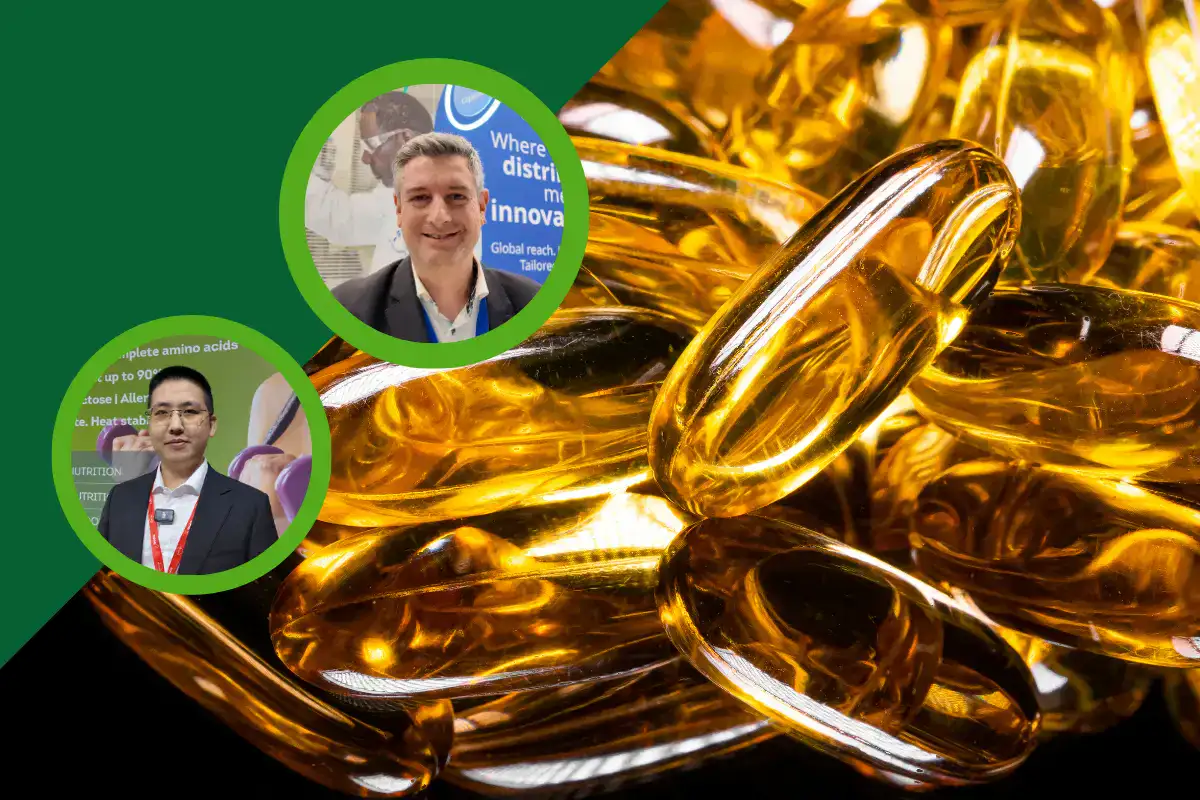 Dr. Winston Sun at Angel Yeast European Innovation Center & Matthew Dickman at Azelis